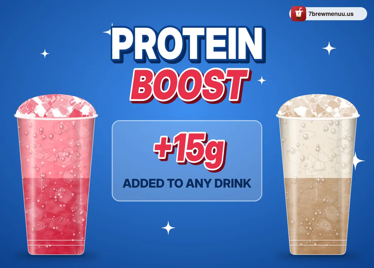 What's New at 7 Brew: protein boost