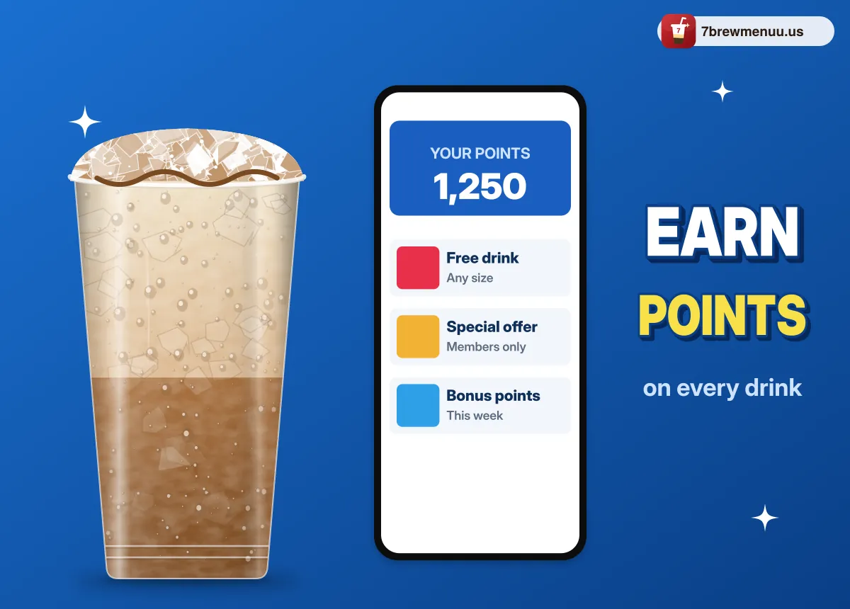 What's New at 7 Brew: Rewards app