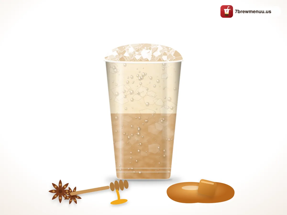 7 Brew Salted Honey Chai Latte